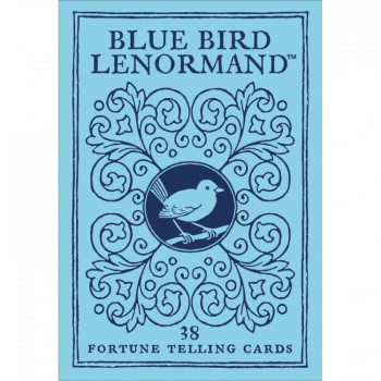 Kosmetinis defektas Blue Bird Lenormand kortos US Games Systems